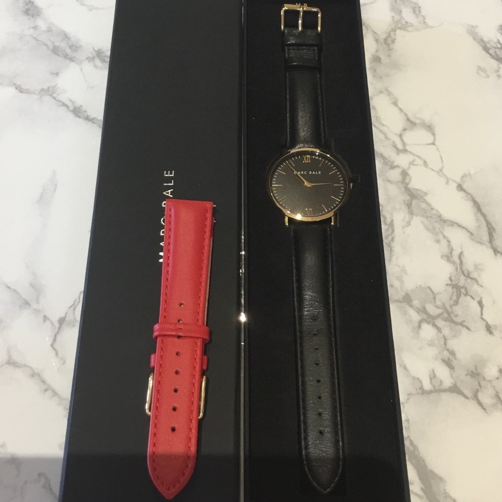 Brand new with box Marc bale watch